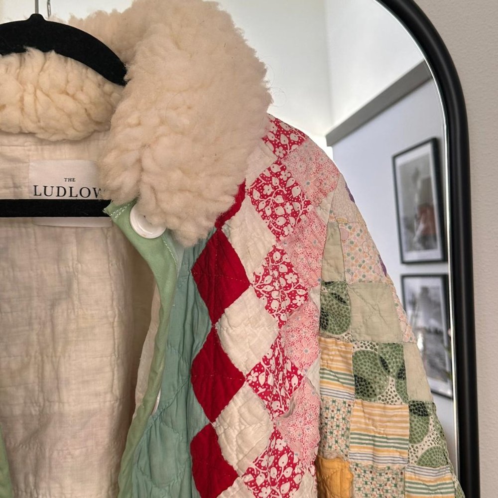 Ludlow Vintage Original Shearling Coat (cropped) - Picture 5 of 6
